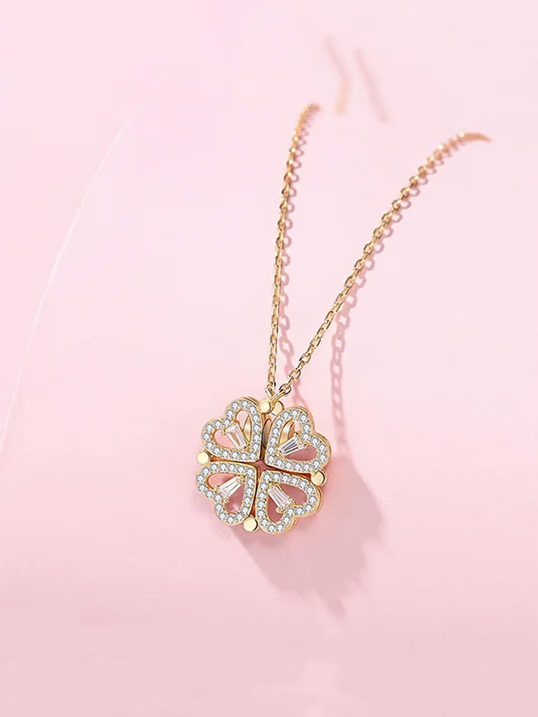 ★PEARLY MORE★ Two Heart Pendant Magnet Drop Necklace Amazon.com: YangQian Cat Friendship Necklace for 2 Ladies
