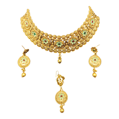 Premium Quality Party wear Bridal Choker Necklace set